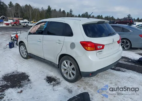 2014 Mitsubishi Outlander Sport Es from USA, damaged, VIN 4A4AR3AU6EE032001